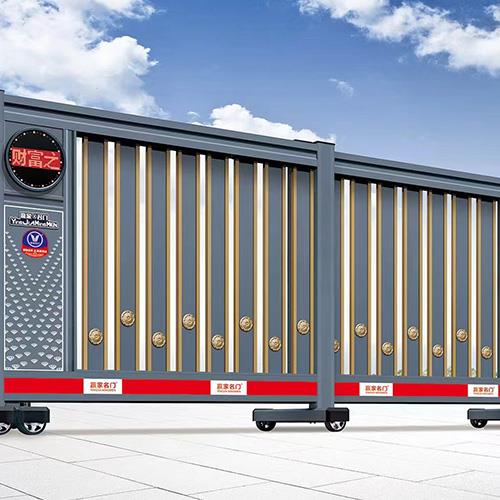 鋁合金段滑工廠大門